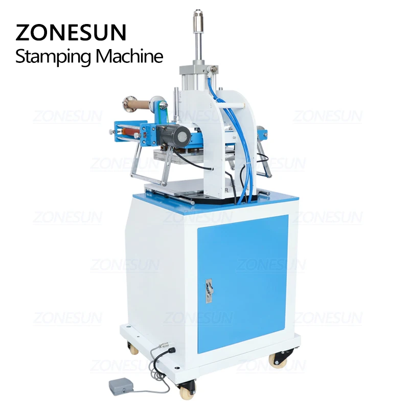 ZONESUN ZY-819D 2030cm Pneumatic Stamping Machine Paper leather LOGO Name Card Creasing pressure Initial Embossing Machine
ZONESUN ZY-819D 2030cm Pneumatic Stamping Machine Paper leather LOGO Name Card Creasing pressure Initial Embossing Machine