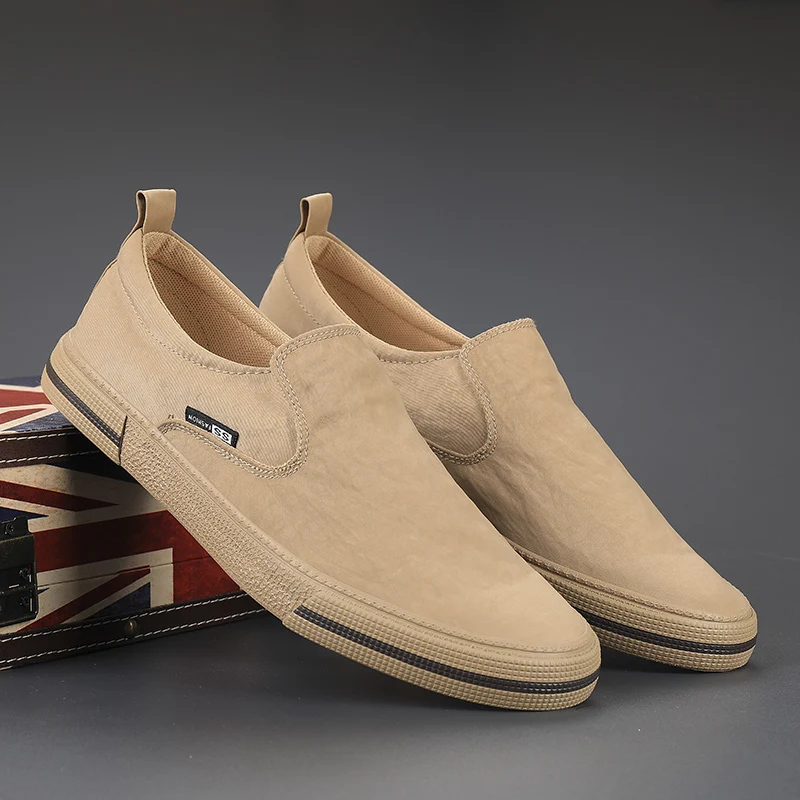 Men Breathable Canvas Casual Shoes slip on Student Loafers Shoes Recreational summer moccasins Fashion Flat Sneakers Footwear
Men Breathable Canvas Casual Shoes slip on Student Loafers Shoes Recreational summer moccasins Fashion Flat Sneakers Footwear