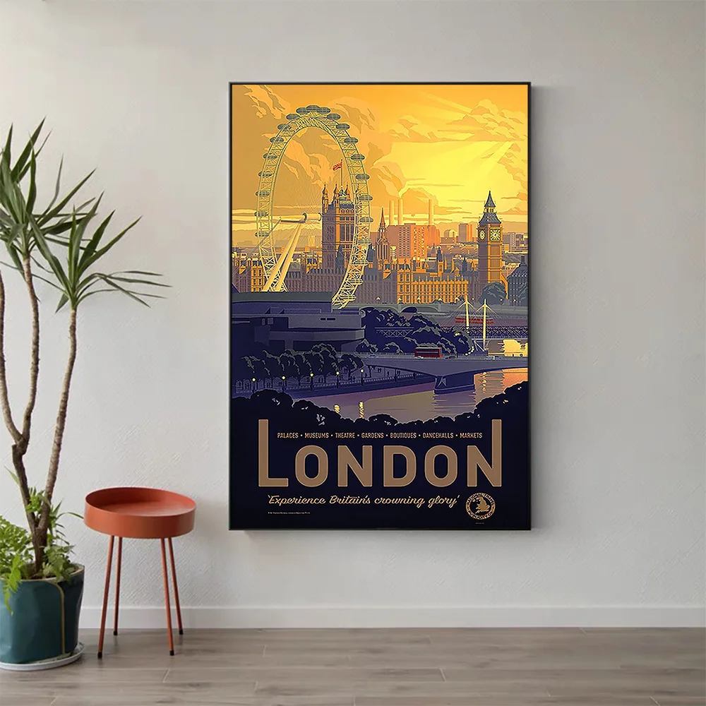 W499 Silk Fabric Poster Wall Art Decor LONDON (2) VINTAGE Classic Movie Trend Fashion Decoration Bright Gift
W499 Silk Fabric Poster Wall Art Decor LONDON (2) VINTAGE Classic Movie Trend Fashion Decoration Bright Gift
