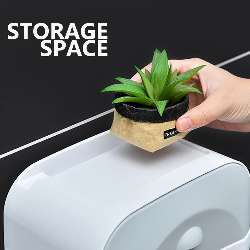 Waterproof Paper Towel Holder Toilet Paper Holder Wall Mounted Wc Roll Paper Stand Case Tube Storage Box for Toilet Paper
Waterproof Paper Towel Holder Toilet Paper Holder Wall Mounted Wc Roll Paper Stand Case Tube Storage Box for Toilet Paper