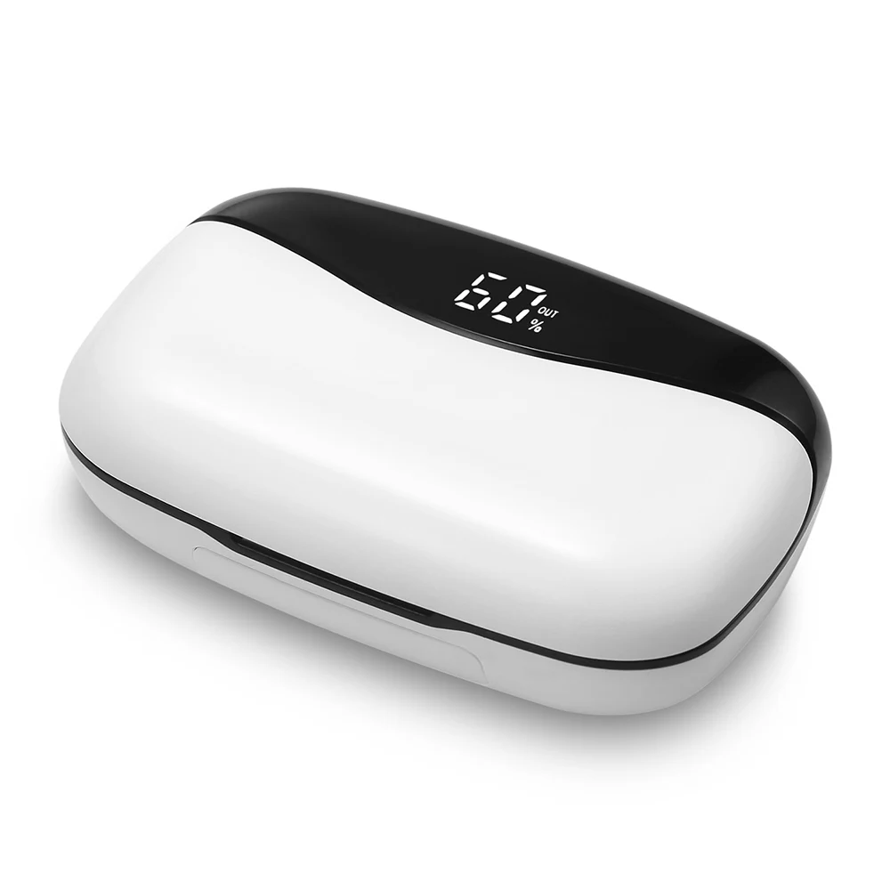 Wireless Bluetooth 5.0 Headphone Mini Earphone In-ear Waterproof Sports Earphone Stereo Earbuds with Charging Case black White
Wireless Bluetooth 5.0 Headphone Mini Earphone In-ear Waterproof Sports Earphone Stereo Earbuds with Charging Case black White