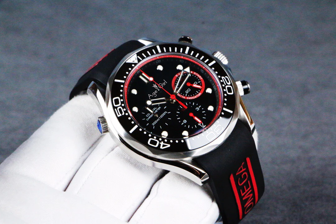 Classic New Men Speed Ceramic Bezel Stainless Steel Blue Red Rubber Limited Chronograph Sapphire Waterproof Daydate Watch
Classic New Men Speed Ceramic Bezel Stainless Steel Blue Red Rubber Limited Chronograph Sapphire Waterproof Daydate Watch