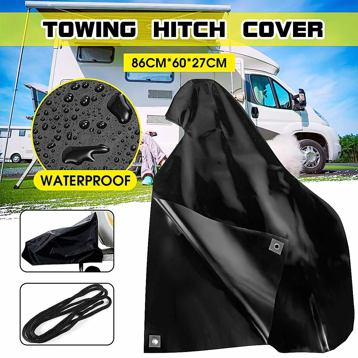 Black Red Blue PVC Car Waterproof Trailer Towing Hook Connector Hitch Cover For Caravan Tailer Hitch Coupling Lock Dust Protect
Black Red Blue PVC Car Waterproof Trailer Towing Hook Connector Hitch Cover For Caravan Tailer Hitch Coupling Lock Dust Protect