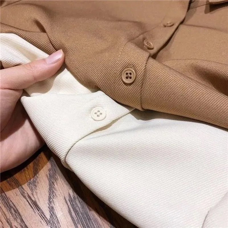 KUSAHIKI Women Shirts Korean Long Sleeve Turn-down Collar Blouses Causal 2021 Spring New Causal Blusas Mujer De Moda 6F756
KUSAHIKI Women Shirts Korean Long Sleeve Turn-down Collar Blouses Causal 2021 Spring New Causal Blusas Mujer De Moda 6F756
