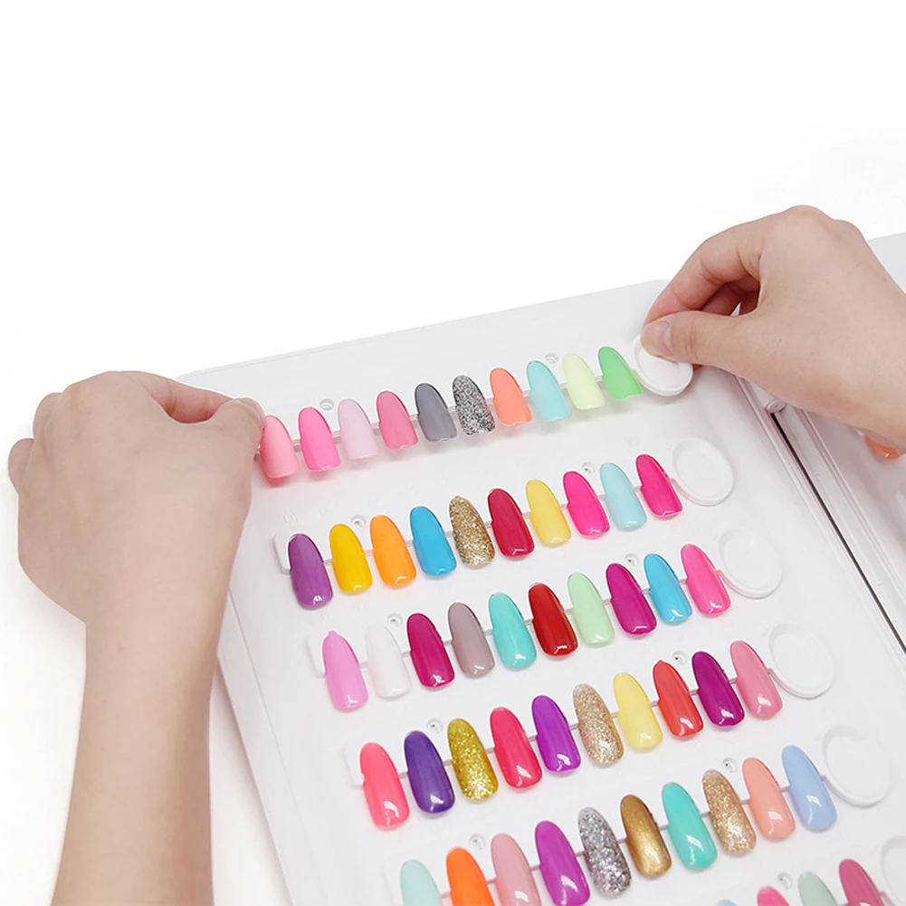 120 Gel Polish False Tips Showing Nail Color Book Practice Palette Professional Painting Manicure Tool Display Card Organizer
120 Gel Polish False Tips Showing Nail Color Book Practice Palette Professional Painting Manicure Tool Display Card Organizer