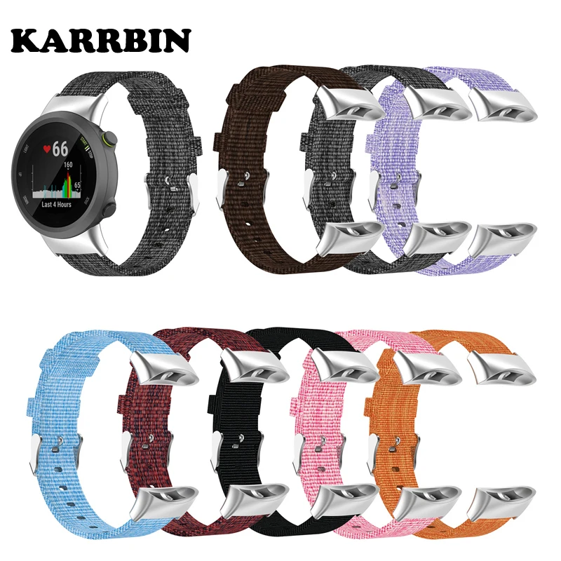Высококачественный нейлоновый ремешок для смарт-часов Garmin Forerunner 45 45S
Высококачественный нейлоновый ремешок для смарт-часов Garmin Forerunner 45 45S