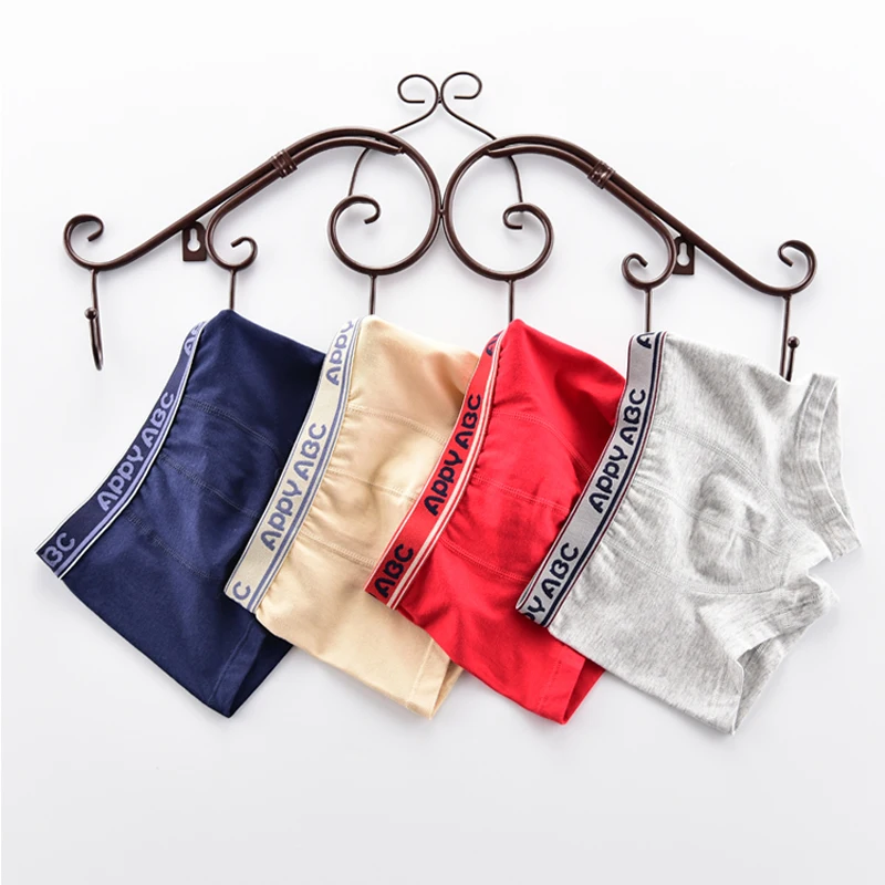 4 шт./Лот, хлопковые трусы-Тонги для мальчиков 
4 шт./Лот, хлопковые трусы-Тонги для мальчиков