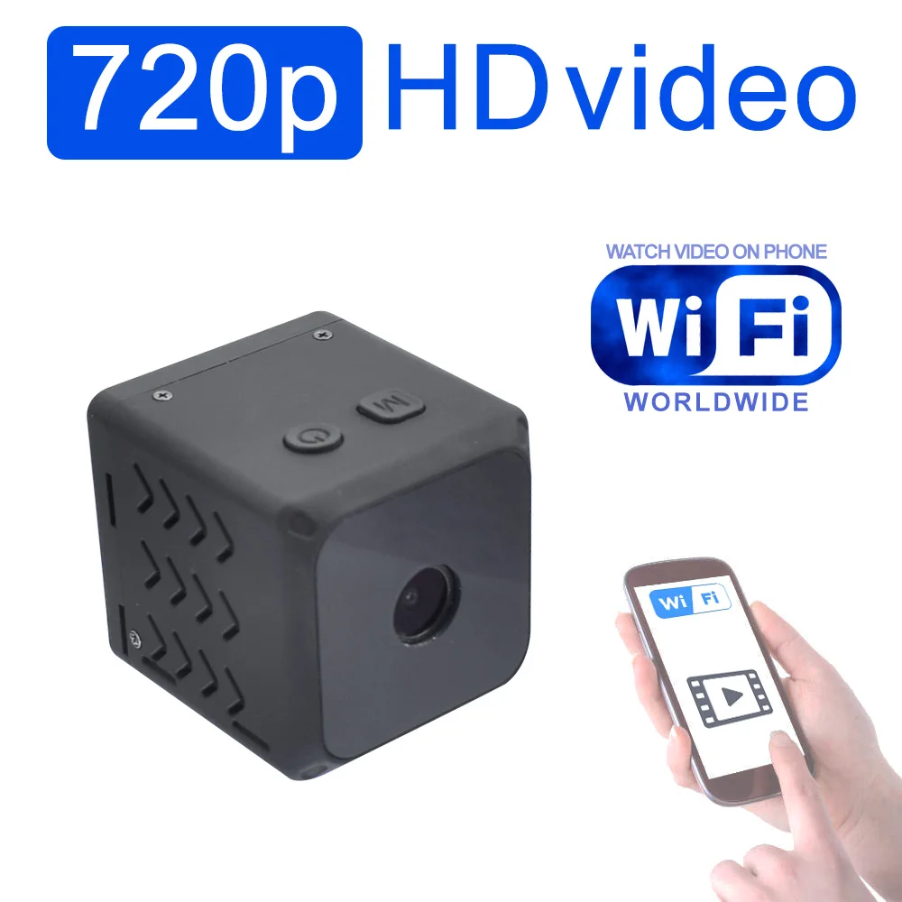 WD5 WiFi ip-камера Беспроводная портативная видеокамера с дистанционным управлением