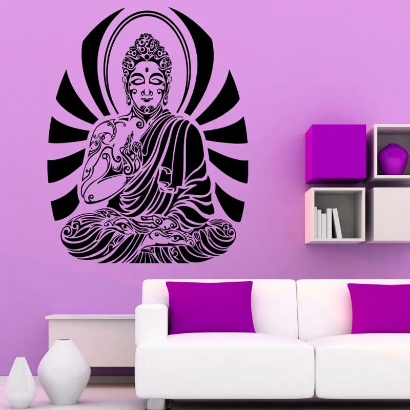 Buddha Wall Decal Sticker Vinyl Art Buddhism Sacred Pattern Wall Stickers Home Decor Removable Adhesive
Buddha Wall Decal Sticker Vinyl Art Buddhism Sacred Pattern Wall Stickers Home Decor Removable Adhesive