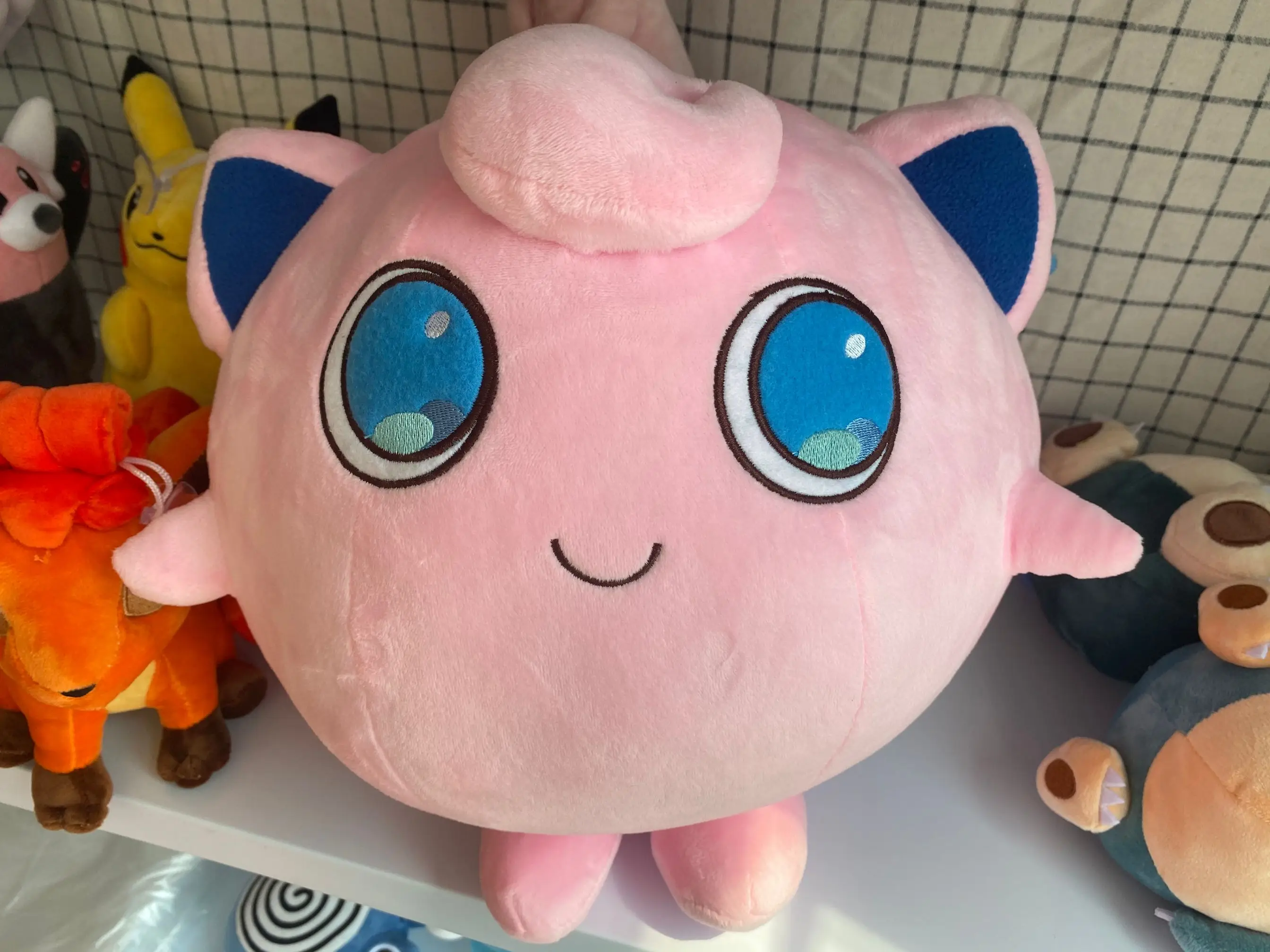 Kawaii Jigglypuff Japan Anime plush 3D Stuffed Toys soft doll for toys Children's day gift Collection
Kawaii Jigglypuff Japan Anime plush 3D Stuffed Toys soft doll for toys Children's day gift Collection