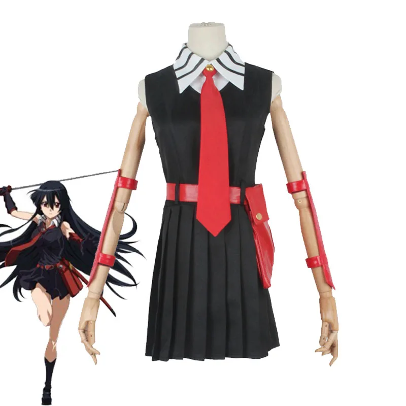 Anime Costumes Akame ga KILL! Akame Cosplay Dresses Women's Combat Uniform Skirt Halloween Party Dress
Anime Costumes Akame ga KILL! Akame Cosplay Dresses Women's Combat Uniform Skirt Halloween Party Dress