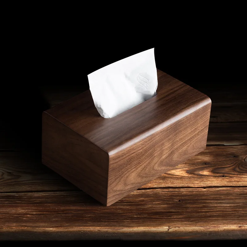 Black Walnut Tissue Box Light Luxury Wooden Living Room Coffee Table Desktop Drawer Box Creative Solid Wood Storage Box
Black Walnut Tissue Box Light Luxury Wooden Living Room Coffee Table Desktop Drawer Box Creative Solid Wood Storage Box