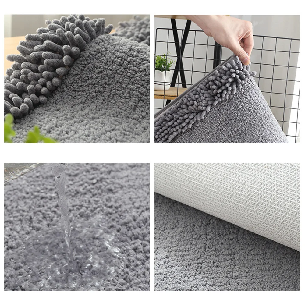 Home Bath Mat Non-slip Bathroom Carpet Entrance Mat Soft Chenille Absorbent Doormat Living Room Toilet Rug Decor Plush Foot Mat
Home Bath Mat Non-slip Bathroom Carpet Entrance Mat Soft Chenille Absorbent Doormat Living Room Toilet Rug Decor Plush Foot Mat