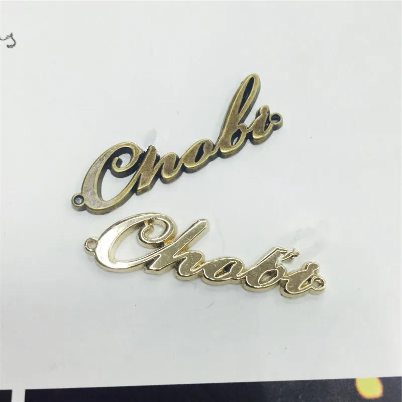 Jewelry accessories metal letter label clothing hat bag decoration hand sewn plate patch
Jewelry accessories metal letter label clothing hat bag decoration hand sewn plate patch