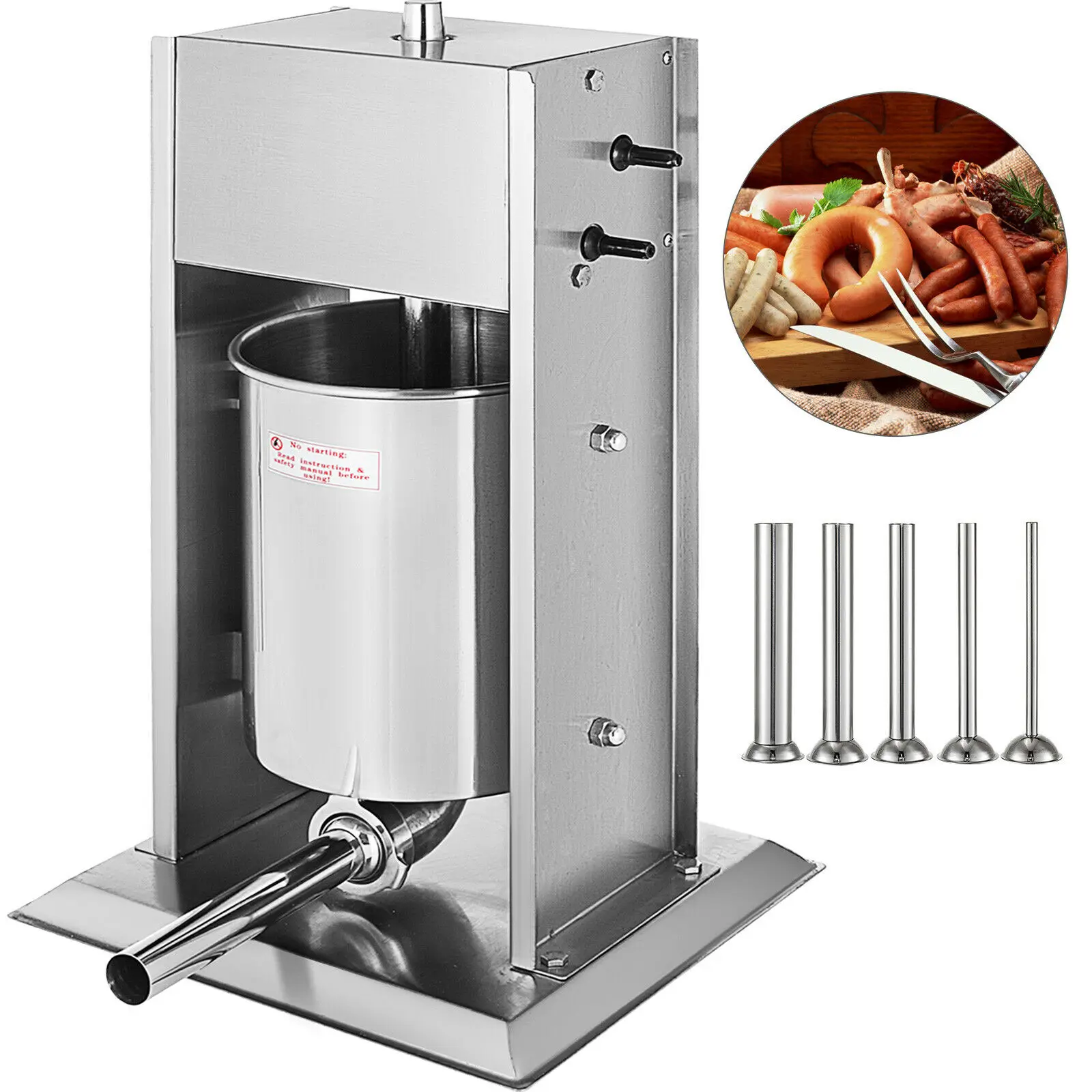 10L ручной колбасный шприц наполнитель вертикальное кухонное оборудование Salami Maker