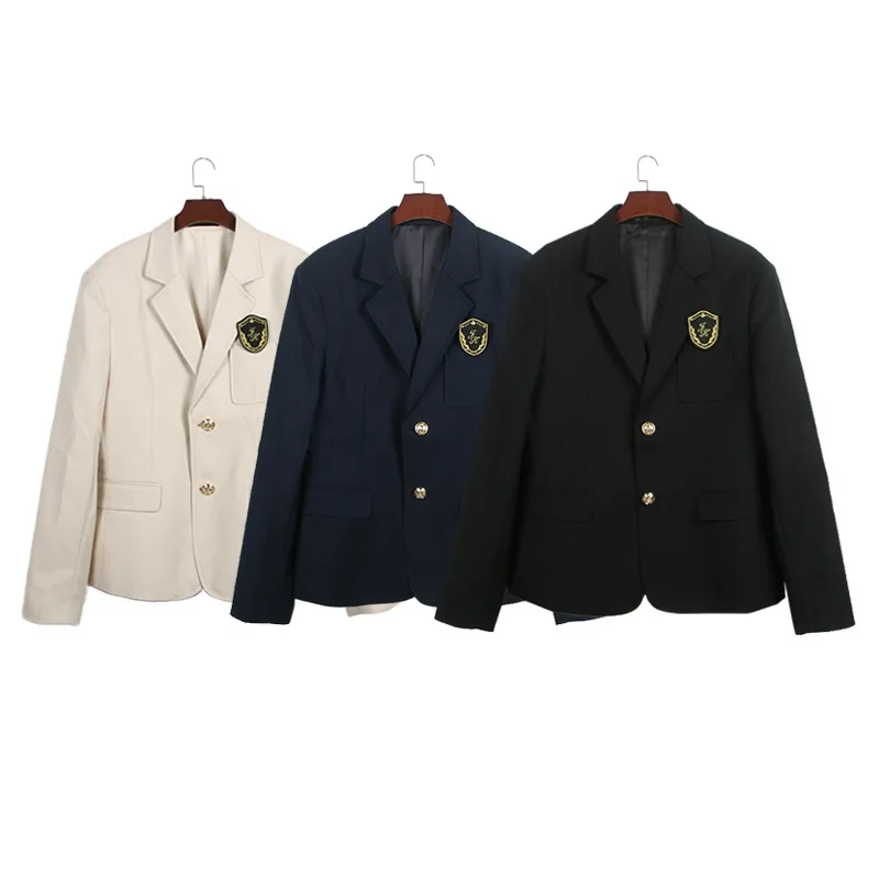 Japanese Girl's Boy's Spring Autumn Suits Blazer Long Sleeve Jackets Coats Outwear for JK DK School Uniform
Japanese Girl's Boy's Spring Autumn Suits Blazer Long Sleeve Jackets Coats Outwear for JK DK School Uniform