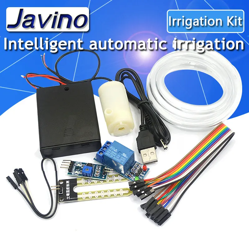 Automatic Irrigation Module DIY Set for Soil Moisture Detection and Automatic Water Pumping
Automatic Irrigation Module DIY Set for Soil Moisture Detection and Automatic Water Pumping