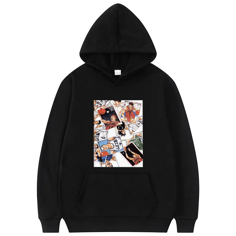 Harajuku Cartoon Anime SLAM DUNK Hanamichi Sakuragi and Kaede Rukawa Printed Hoodie Street Men Women 90s Loose Sweatshirt Tops
Harajuku Cartoon Anime SLAM DUNK Hanamichi Sakuragi and Kaede Rukawa Printed Hoodie Street Men Women 90s Loose Sweatshirt Tops