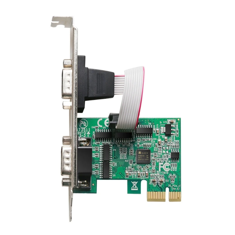 2 порта PCI RS232 последовательный адаптер карты с 16550 UART последовательный адаптер чип AX99100 стабильная прочная сильная совместимость
2 порта PCI RS232 последовательный адаптер карты с 16550 UART последовательный адаптер чип AX99100 стабильная прочная сильная совместимость