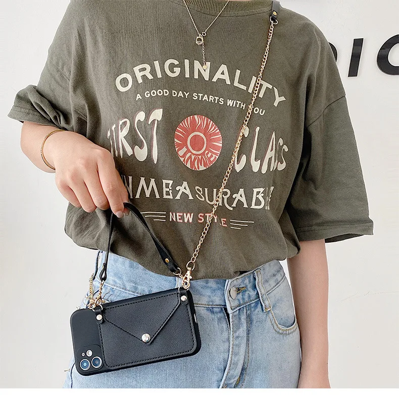 2021 Summer Trend Solid Color Handle Card Holder Phone Case for Iphone12Mini 11 Pro Max X Xr Xs 7 8 Plus 6S Plus 2020 Se Cover
2021 Summer Trend Solid Color Handle Card Holder Phone Case for Iphone12Mini 11 Pro Max X Xr Xs 7 8 Plus 6S Plus 2020 Se Cover