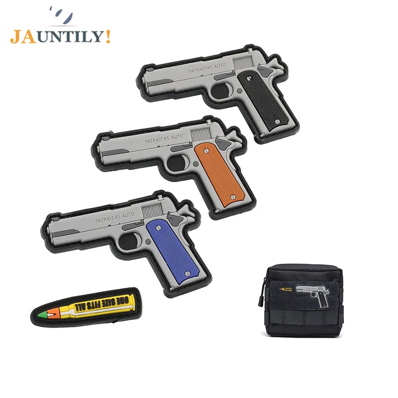 New PVC Epoxy Patch for Clothing Backpacks Hat Rubber Armband Broken Base Military Tactics Moral Badges Assault Pistol Bullet
New PVC Epoxy Patch for Clothing Backpacks Hat Rubber Armband Broken Base Military Tactics Moral Badges Assault Pistol Bullet