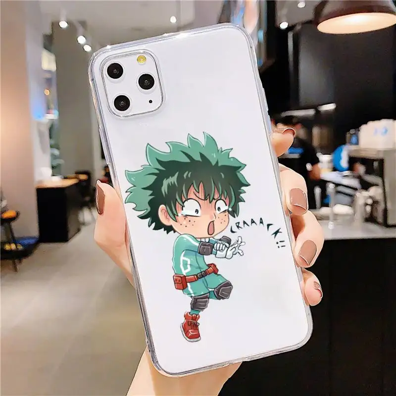 My Hero Academia Phone Case Transparent for iPhone 11 12 mini pro XS MAX 8 7 6 6S Plus X 5S SE 2020 XR
My Hero Academia Phone Case Transparent for iPhone 11 12 mini pro XS MAX 8 7 6 6S Plus X 5S SE 2020 XR