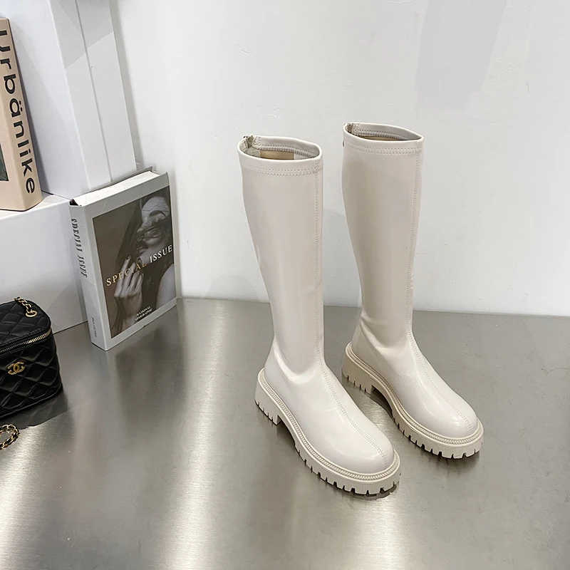 Women's Boots Autumn New Style PU Luxury Chelsea Boots Fashion Designer Women's Boots Winter Thick Long Boots Women's Shoes 2021
Women's Boots Autumn New Style PU Luxury Chelsea Boots Fashion Designer Women's Boots Winter Thick Long Boots Women's Shoes 2021