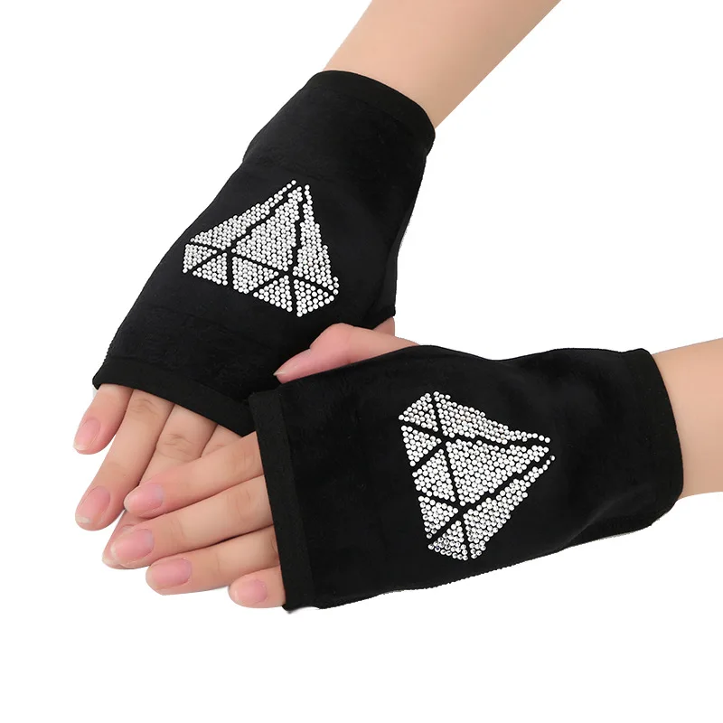 High Quality Winter Warm Gloves Women Fashion Designer Luxury Rhinestone Glove Half Finger Cycling Guantes Mujer
High Quality Winter Warm Gloves Women Fashion Designer Luxury Rhinestone Glove Half Finger Cycling Guantes Mujer