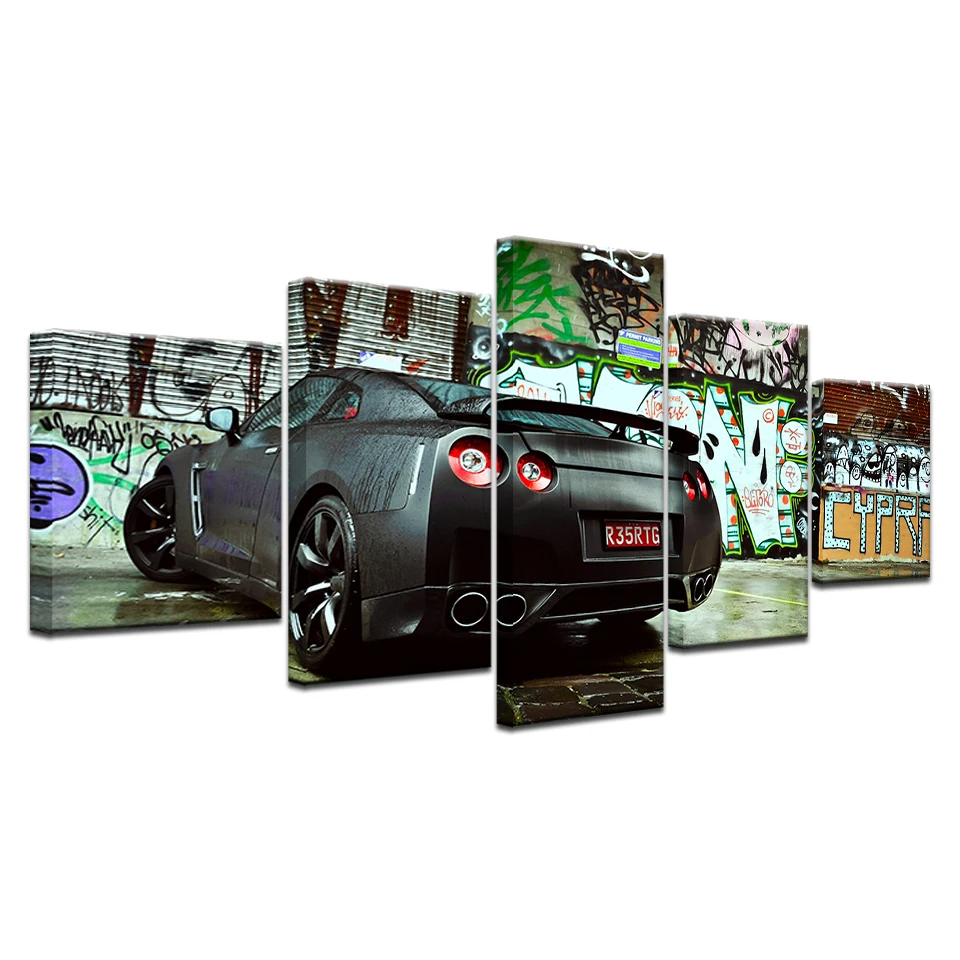 Home Decor Canvas Print Abstract Car Painting Wall Art Modular Frame Picture 5 Pieces Nissan Skyline Gtr Car Poster Living Room
Home Decor Canvas Print Abstract Car Painting Wall Art Modular Frame Picture 5 Pieces Nissan Skyline Gtr Car Poster Living Room