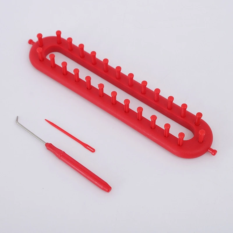 Rectangle Knitting Loom Set Long Knitting Board Weave Loom Craft Yarn Kit DIY Tool for Scarf Shawl Sweater Blankets 
Rectangle Knitting Loom Set Long Knitting Board Weave Loom Craft Yarn Kit DIY Tool for Scarf Shawl Sweater Blankets