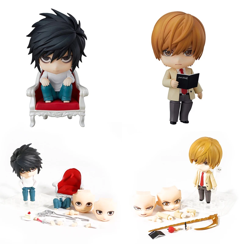 10cm Anime Death Note L Lawliet 2.0 1200 Action Figure And Light Yagami 2.0 1160 Action Figurine Collectible Model
10cm Anime Death Note L Lawliet 2.0 1200 Action Figure And Light Yagami 2.0 1160 Action Figurine Collectible Model