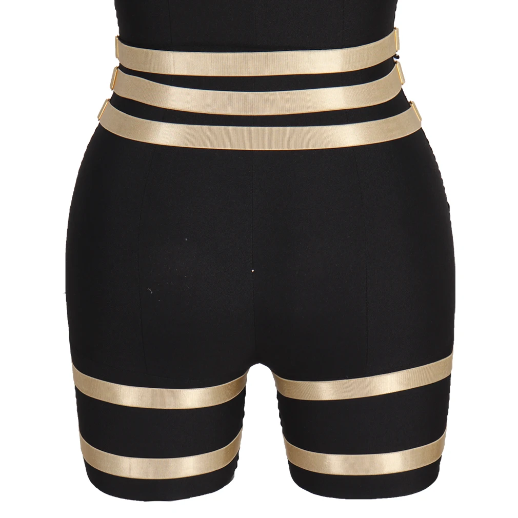 Gothic Cosplay Body Suspender Strap Sexy Tight Lingerie Harness Woman Elasticity Garter Stocking Belt Leg Harness Garters Belt
Gothic Cosplay Body Suspender Strap Sexy Tight Lingerie Harness Woman Elasticity Garter Stocking Belt Leg Harness Garters Belt