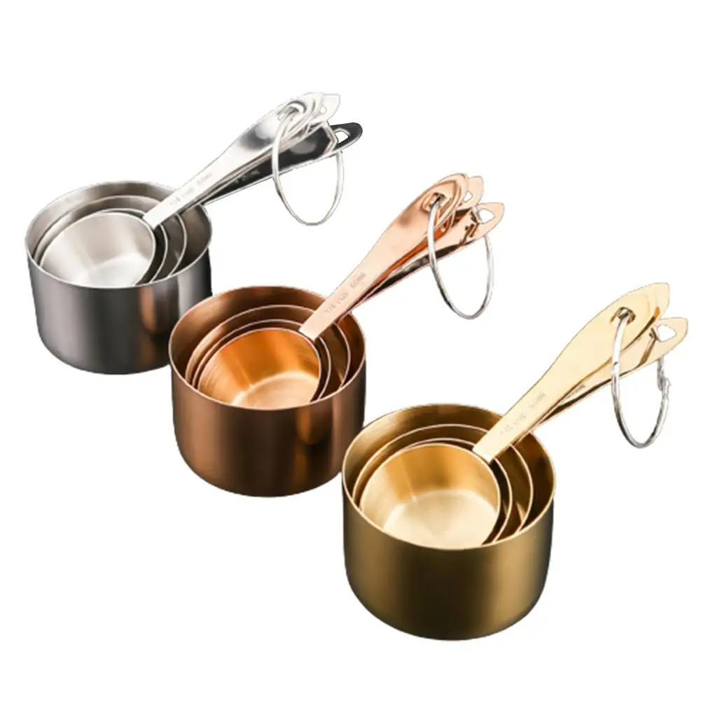 4PC Spoon/Measuring Cup set kitchen flour milk powder coffee tea seasoning quantitative tool with Scale Measuring Cup Spoon
4PC Spoon/Measuring Cup set kitchen flour milk powder coffee tea seasoning quantitative tool with Scale Measuring Cup Spoon