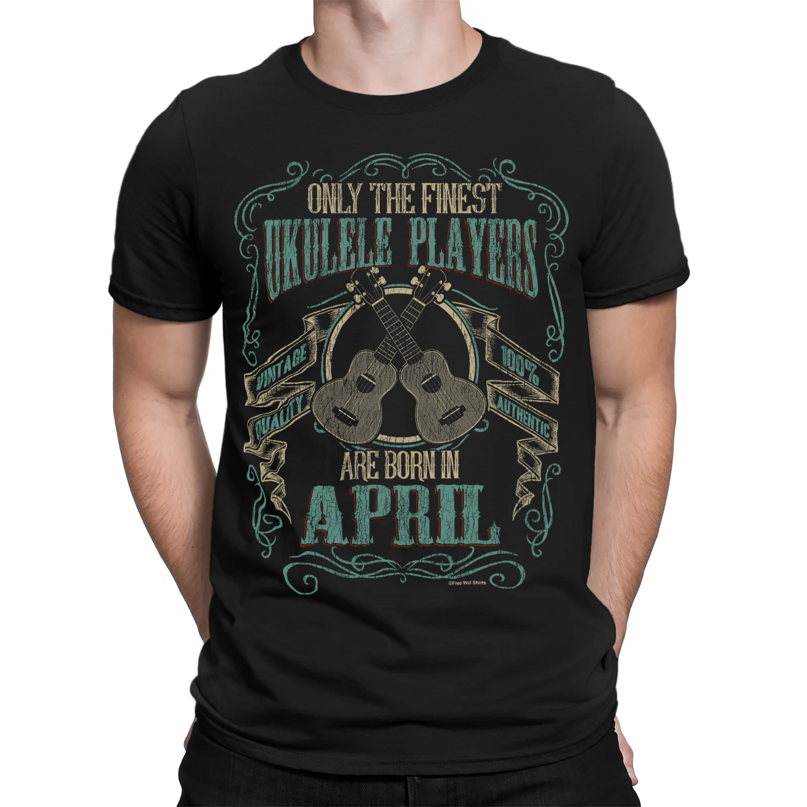 2019 Cool Tee Shirt Mens T-Shirt Finest UKULELE Players Born in APRIL Music Birthday Christmas Summer T-shirt
2019 Cool Tee Shirt Mens T-Shirt Finest UKULELE Players Born in APRIL Music Birthday Christmas Summer T-shirt