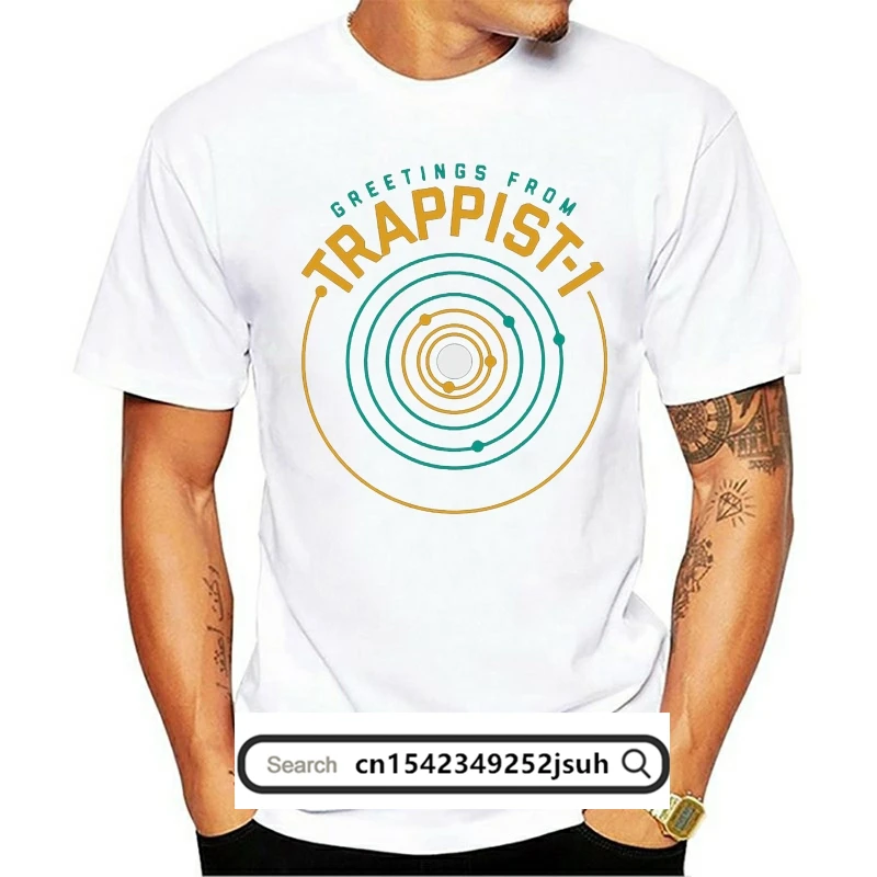 Greetings From Trappist 1 T Shirt Humor Summer Letter Homme Design Crew Neck Cute Cotton Shirt
Greetings From Trappist 1 T Shirt Humor Summer Letter Homme Design Crew Neck Cute Cotton Shirt