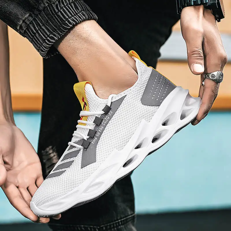 Shoose Man Sneakers Shock Absorption Men Sport Shoes Multicolored Black Running Shoes Sports for Men Chue Tennis Racing Gym 663D
Shoose Man Sneakers Shock Absorption Men Sport Shoes Multicolored Black Running Shoes Sports for Men Chue Tennis Racing Gym 663D