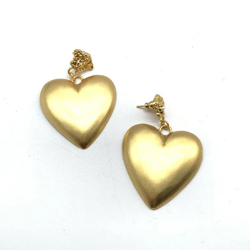 Luxury Big Heart Shape Waggle Drop Earring Gold Color Copper Dangle Fashion Women Girl Gift
Luxury Big Heart Shape Waggle Drop Earring Gold Color Copper Dangle Fashion Women Girl Gift