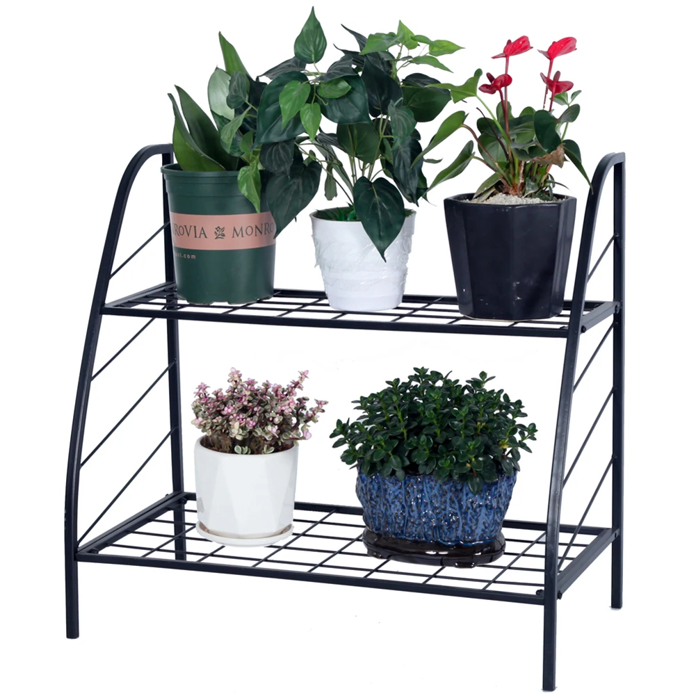 Iron 2-layers Plant Stand Succulent Shelf Rack Balcony Simple Indoor Garden Flower Pot Shelf Shoes Rack Book Shelf Home Decor
Iron 2-layers Plant Stand Succulent Shelf Rack Balcony Simple Indoor Garden Flower Pot Shelf Shoes Rack Book Shelf Home Decor