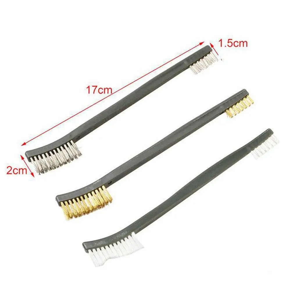 2021 NEW Accessories 3 Pcs Mini Wire Brush Set Steel Cleaning Detail Polishing Cleaning Household Metal Brass Brush Rust Ny G5W6
2021 NEW Accessories 3 Pcs Mini Wire Brush Set Steel Cleaning Detail Polishing Cleaning Household Metal Brass Brush Rust Ny G5W6