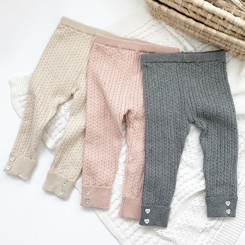 Infant Baby Girls Solid Color Leggings Korean Style Toddler Baby Girls Knitting Leggings Autumn Winter Warm Knitting Pants
Infant Baby Girls Solid Color Leggings Korean Style Toddler Baby Girls Knitting Leggings Autumn Winter Warm Knitting Pants