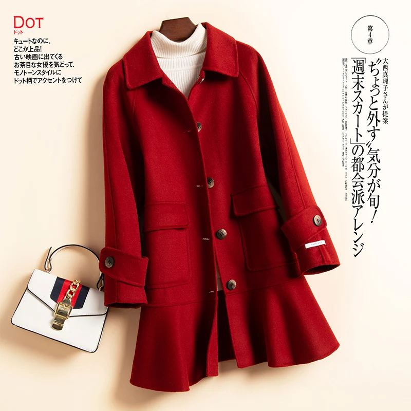 Элегантная женская куртка из 100% натуральной шерсти Manteau Femme Hiver 2020 зимнее черное шерстяное пальто женское корейское осенне-весеннее пальто 08
Элегантная женская куртка из 100% натуральной шерсти Manteau Femme Hiver 2020 зимнее черное шерстяное пальто женское корейское осенне-весеннее пальто 08
