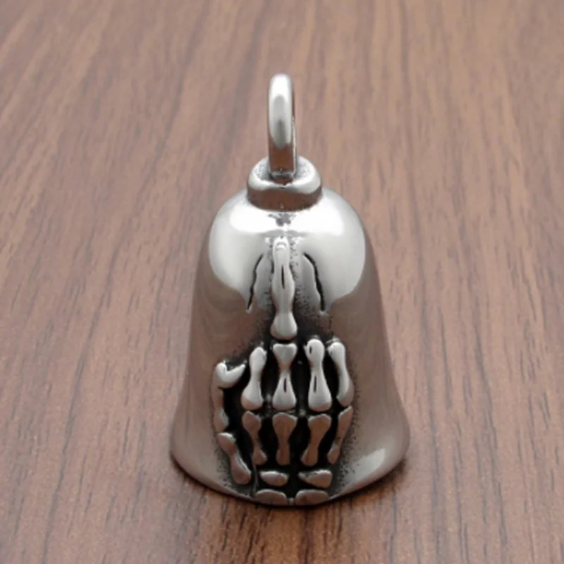 Fashion Unisex Cool Fashion Gothic Skull Bones Finger Bell Biker Skeleton Hand Bell Pendant Necklace
Fashion Unisex Cool Fashion Gothic Skull Bones Finger Bell Biker Skeleton Hand Bell Pendant Necklace