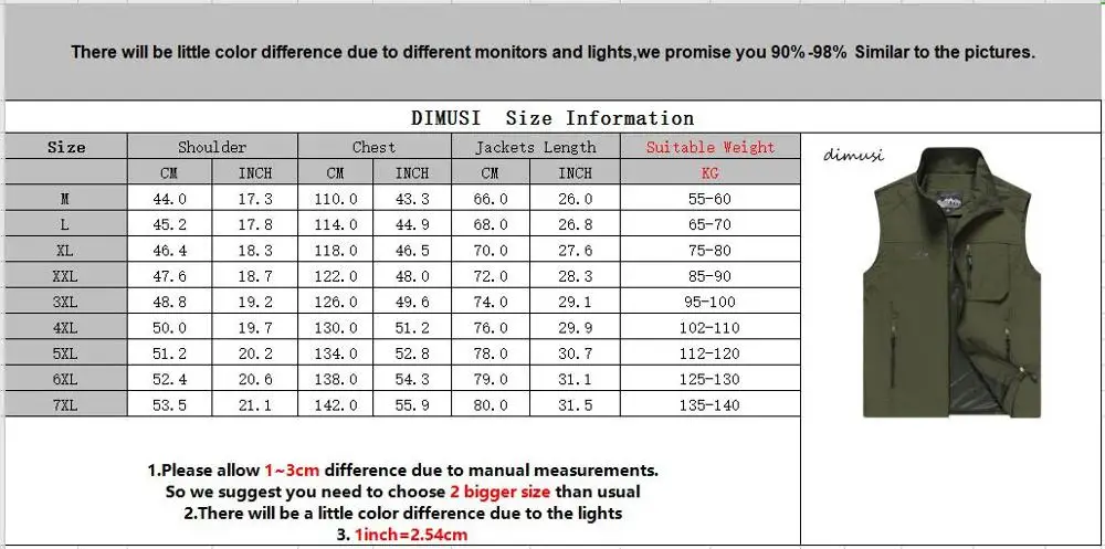 DIMUSI New Men's Vests Jackets Casual Mens Thin Breathable Waistcoat Man Tactical Outwear Windreaker Sleeveless Jackets Clothing
DIMUSI New Men's Vests Jackets Casual Mens Thin Breathable Waistcoat Man Tactical Outwear Windreaker Sleeveless Jackets Clothing