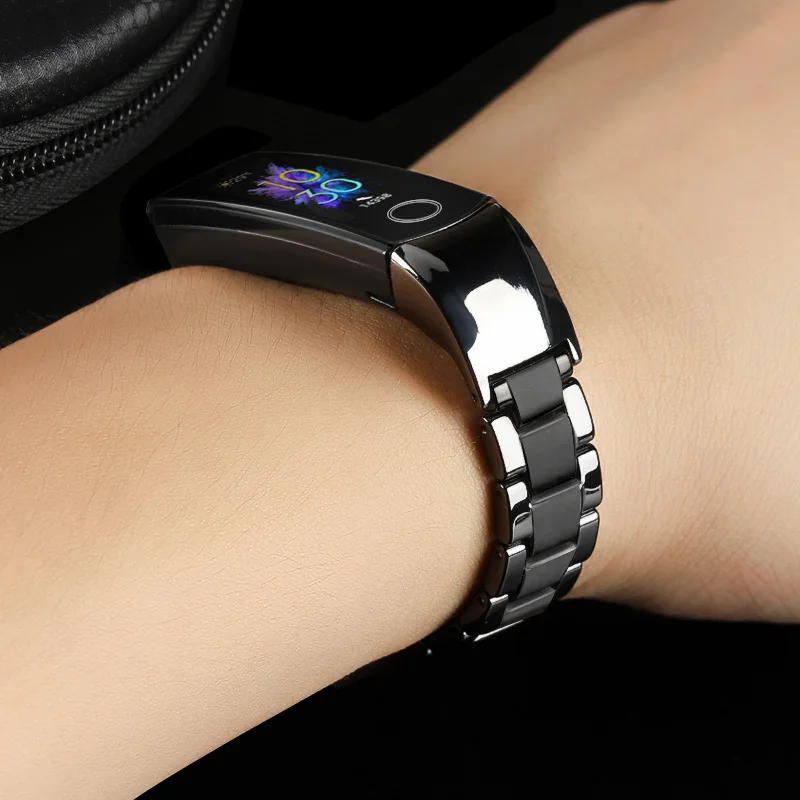 Ceramic bracelet For HONOR Band 4 5 strap For HUAWEI HONOR Band 4 Stainless Steel Buckle Wristband For honor band 5 strap
Ceramic bracelet For HONOR Band 4 5 strap For HUAWEI HONOR Band 4 Stainless Steel Buckle Wristband For honor band 5 strap