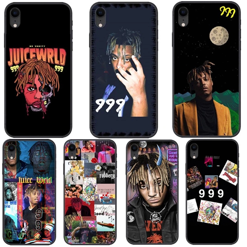 Чехол Juice WRLD в стиле хип хоп для IPhone X XS силиконовая задняя крышка из ТПУ iPhone 6 6s 7 8