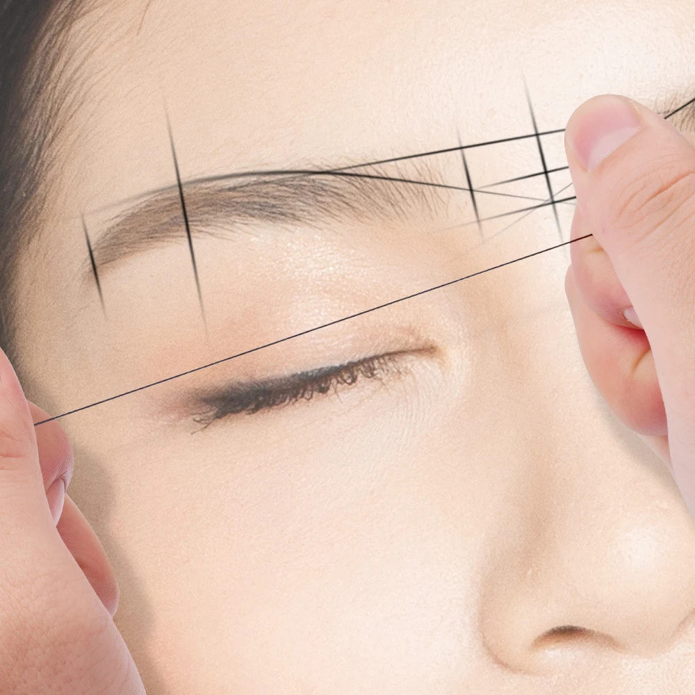 Eyebrow Marker thread Tattoo Brows Point Pre Inked Brow Tattoo Pre-Inked Mapping String Eyebrow Mapping Thread Measuring Tool
Eyebrow Marker thread Tattoo Brows Point Pre Inked Brow Tattoo Pre-Inked Mapping String Eyebrow Mapping Thread Measuring Tool