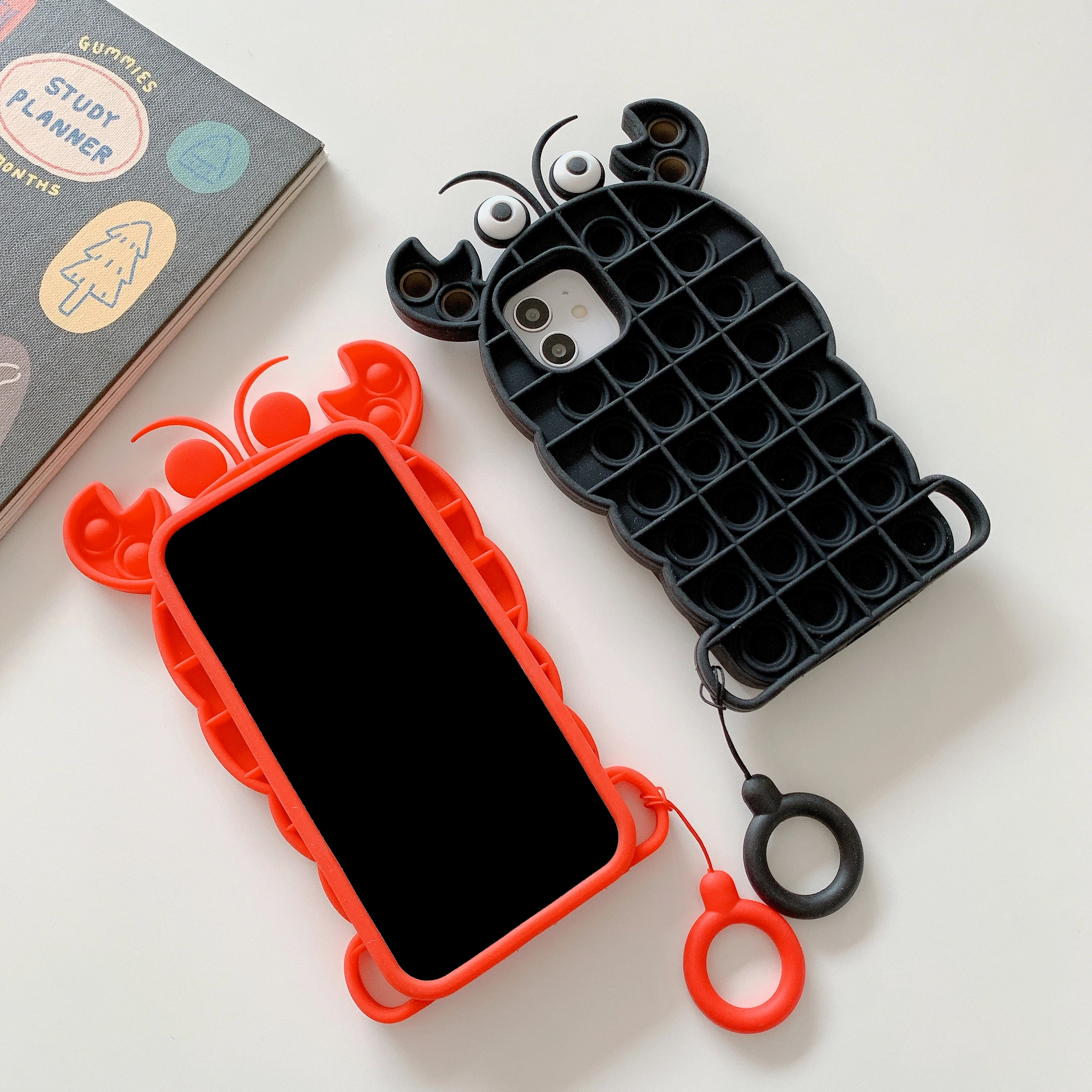 Red Black Shrimp Pattern Cover For iPhone Case 11 12 Pro Max 6 7 8 Cute Cartoon Back Phone Case For Aoole iPhone 12 Pro Max Mini
Red Black Shrimp Pattern Cover For iPhone Case 11 12 Pro Max 6 7 8 Cute Cartoon Back Phone Case For Aoole iPhone 12 Pro Max Mini
