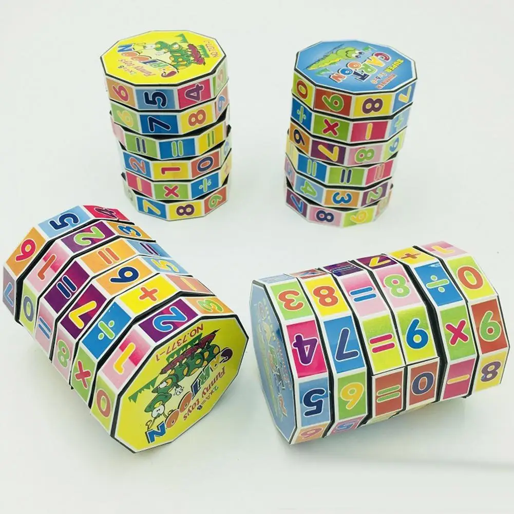 

Магический шар Красочные кубики цилиндр головоломка Монтессори математика Обучающие Ранние обучающие игры, детская игрушка, подарок для д...