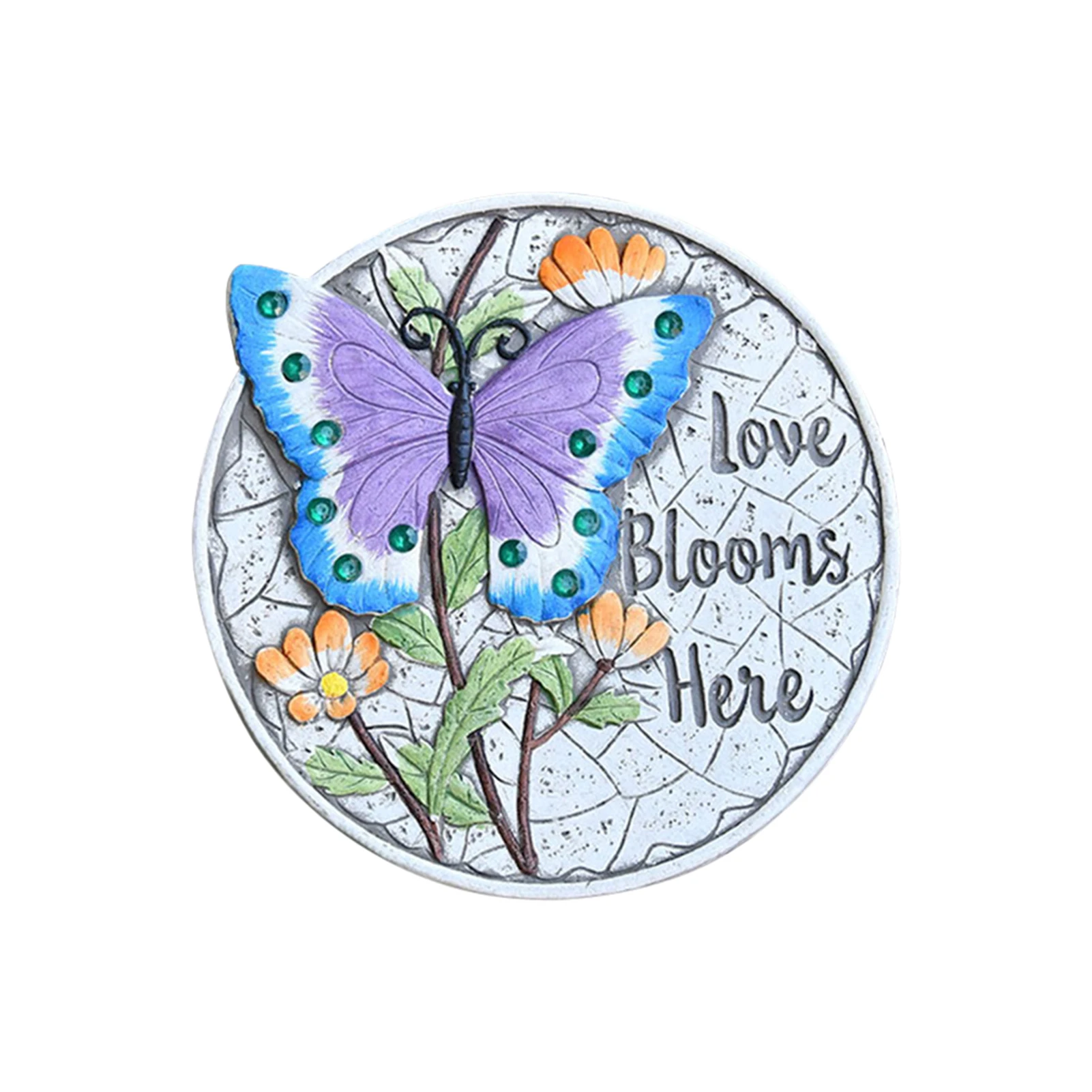 Decorative Cement Pathway Butterfly Home Decor Foot Pedal Patio Landscaping Round Porch Statues Garden Step Stone Lawn Yard
Decorative Cement Pathway Butterfly Home Decor Foot Pedal Patio Landscaping Round Porch Statues Garden Step Stone Lawn Yard