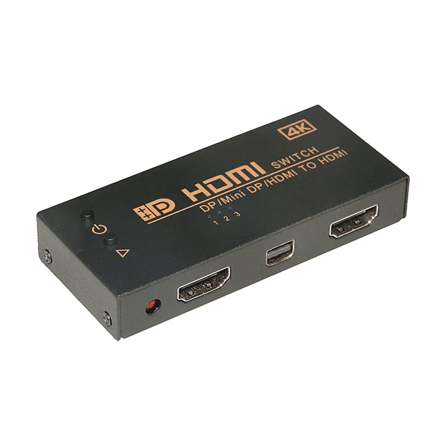 4K 3D Mini HDMI+Mini DP+DP 3 in 1 out Switch Switcher 3 in 1 out HDMI Distributor Splitter For HDTV PS3 XBOX/PC Laptop
4K 3D Mini HDMI+Mini DP+DP 3 in 1 out Switch Switcher 3 in 1 out HDMI Distributor Splitter For HDTV PS3 XBOX/PC Laptop